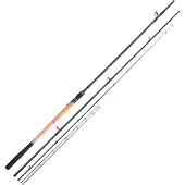 Shimano Fishing Aero X7a Distance Feeder Karpfenrute Silber 4.11 m / 130 g Silber 4.11 m