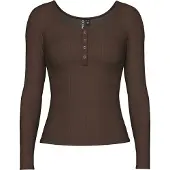Pieces Kitte Langarm-t-shirt