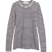Armedangels EINIAARA GESTREIFTES LANGARMSHIRT |100% Bio-Baumwolle - mehrfarbig (XL)