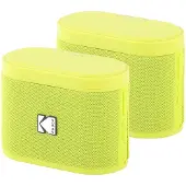 Kodak SoundBrix Wireless Stack Speaker (Yellin's Yellow), 2PCS