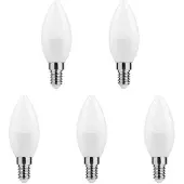 Technik E14 LED-Lampe B35 4,9W 470lm 4000K neutralweiß 5 Stück