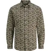 Jack & Jones Langarmhemd "JPRBLABLACKPOOL STRETCH AOP LS SHIRT SN"