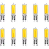 Avide G9 LED-Kapsellampe 5W 500lm 4000K neutralweiß 10 Stück dimmbar
