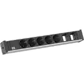Bachmann UNIVERSAL 5x Schutzkontakt 2x ABD, 3 m