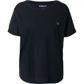 Roxy T-Shirt "Oceanwave Regular Emby", Damen, Gr. XS, grau (anthrazit), Obermaterial: 60% Baumwolle, 40% Polyester., Shirts T-Shirt