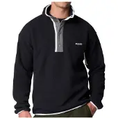 Columbia - Helvetia II Half Snap Fleece - Fleecepullover Gr XS schwarz