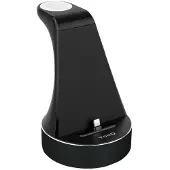 TooQ TQCD02L, Drinnen, USB, 9 V, 3 A, Kabelloses Aufladen, Schwarz