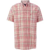 Babista Kurzarmhemd "Kurzarmhemd WARLOR", Herren, Gr. L, weit, rot (rot kariert), Obermaterial: 100% Baumwolle CO., regular fit, Hemden Kurzarmhemd