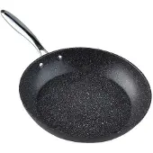Supreme Geschmiedete Aluminiummarmorsteinpfanne 32 Cm