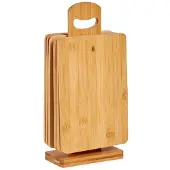 San Ignacio X Kinvara Bambusbretter Mit Halterung 22x14 Cm