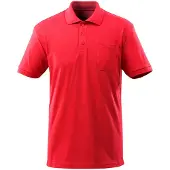 Mascot Herren Orgon Polo-Shirt mit Brusttasche CROSSOVER Verkehrsrot XL - 51586-968-202-XL - Verkehrsrot
