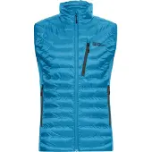 Jack Wolfskin Funktionsweste "ROUTEBURN PRO INS VEST M", Herren, Gr. XXXL (60), blau (aurorablau), Obermaterial: 100% Polyester. Futter:100% Polyester. Füllung: 100% Polyester, Westen Funktionsweste