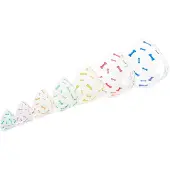 Kruuse K273736 Elizabethan Hundehalsband 10 Einheiten