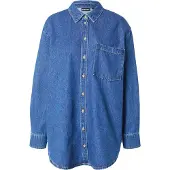Pieces Jeansbluse "PCMAISIE LS DENIM SHIRT NOOS BC"