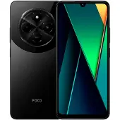 Poco C75, 17,5 cm (6.88"), 1640 x 720 Pixel, 6 GB, 128 GB, 50 MP, Schwarz