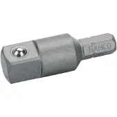 Bahco Für 1/4-zoll-sechskantprofil Mit 3/8-zoll-vierkantadapter 38 Mm 5 Einheiten