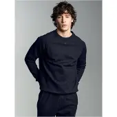 Trigema Sweatshirt "Sweatshirt mit angerauter Innenseite"
