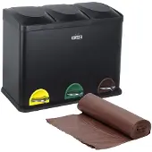 Wellhome 45l Recyclingbehälter 4 Einheiten