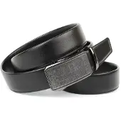 Anthoni Crown Ledergürtel , Herren, Gr. 105, schwarz, Rindsleder, Gürtel Ledergürtel