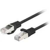 Lanberg PCF6-20CC-0150-BK, 1,5 m, Cat6, F/UTP (FTP), RJ-45, RJ-45, Schwarz