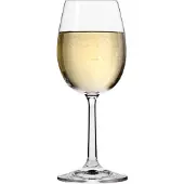 Krosno 6x250ml Gläser für WEISS- UND ROTWEIN, REINES KRISTALLINES GLAS