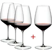 Riedel 5330/0, Universelles Weinglas, Standard-Glas, Kristall, Glas, Transparent, Einfarbig, 829 ml
