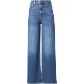 Lee Weite Jeans "STELLA", Damen, Gr. 32, Länge 31, blau (ink pool), Denim/Jeans, Obermaterial: 69% Baumwolle, 31% Lyocell, unifarben, regular fit lang, Jeans Weite Jeans, im Five-Pocket Style