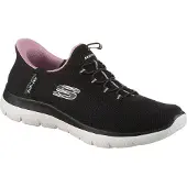 SKECHERS Summits Slip IN Sportschuh Schwarz