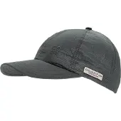 Chillouts Baseball Cap "Patras Hat", Damen, grau, Kunstfaser, unifarben, Caps Baseball Cap, aus atmungsaktivem Material mit verstellbarem Verschluss