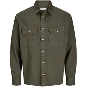 Jack & Jones Langarmhemd "JJETRAVIS SHIRT LS NOOS" mit Brusttaschen