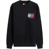 Tommy Hilfiger Sweatshirt "TJM RWB FLAG", Rundhals, regular fit, Print, Rippbündchen
