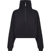 Leger Sweatshirt "Meret, by Lena Gercke", cropped, mit Stehkragen