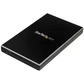 StarTech.com .com USB 3.1 (10 Gbps) Festplattengehäuse für 2,5" SATA Laufwerke, HDD / SSD-Gehäuse, 2.5", SATA, 10 Gbit/s, USB Anschluss, Schwarz