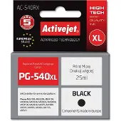 ActiveJet AC-540RX Tintenpatrone (Ersatz für Canon PG-540 XL; Prämie; 15ml; schwarz), Schwarz, Tinte auf Pigmentbasis, 25 ml, 1 Stück(e), Einzelpackung