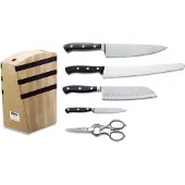 F. Dick Design Messerblock Premier Plus 5-tlg Messerblock Buchenholz mit Magnet