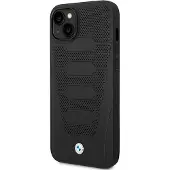 BMW Etui BMHCP14S22RPSK iPhone 14 6,1" czarny/black Leather Seats Pattern