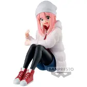 Banpresto Nadeshiko Kagamihara Laid-back Camp-figur 10 Cm Rosa Rosa One Size