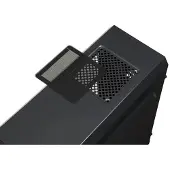 IBox ORCUS X14, Midi Tower, PC, Schwarz, ATX, ITX, Rot, Boden