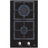 CATA Sci 3002 Bk Gasglasplatte 2 Brennern