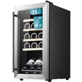 Cecotec WeinKühlschrank Bolero GrandSommelier 1550 Inox Compressor