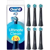 Oral-B IO Ultimate Clean Zahnbürstenköpfe (6 Stück) Schwarz