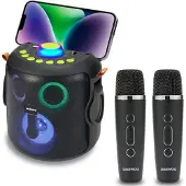 Daewoo Bluetooth Karaoke Dw3008 15w Tragbarer Lautsprecher