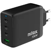 Nilox NXGANUSBC100, Drinnen, AC, 2 m, Schwarz