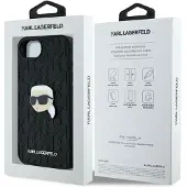 Karl Lagerfeld Monogram Head Pin Iphone 16e Handyhülle