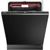 Teka DFI 76960, Voll integriert, Standardgröße (60 cm), Schwarz, Berührung, LED, 14 Maßgedecke