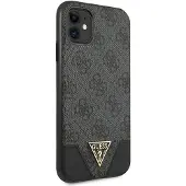 GUESS 4G Triangle Collection – iPhone 11 Hülle (Grau)