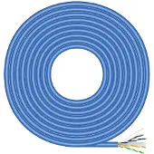 Aisens A135-0663, 305 m, Cat6, U/UTP (UTP), Blau