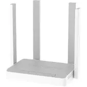 Keenetic Runner 4G (KN-2211) N300 Mesh-WLAN-4G-Router mit einem 4-Port-Smart-Switch, Wi-Fi 4 (802.11n), Einzelband (2,4GHz), Ethernet/LAN, 4G, Grau, Weiß, Tabletop-Router