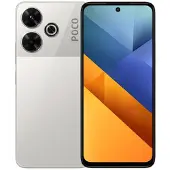 Poco M6 4G, 17,2 cm (6.79"), 6 GB, 128 GB, 108 MP, Android 14, Silber
