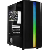 BitFenix Saber Mesh Rgb Pc-tower-gehäuse Schwarz Schwarz One Size